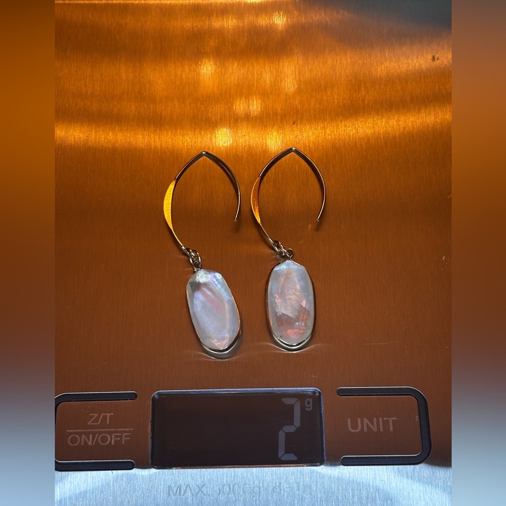 Natural Genuine Quartz Earrings!
Genuine Semi Precious Stone! - Picture 2 of 4